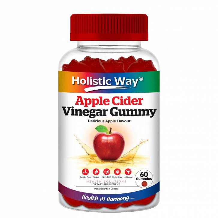 Holistic Way Apple Cider Vinegar Gummy (60 Gummies)