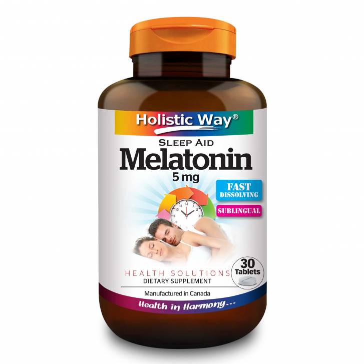 Holistic Way Melatonin 5mg (30 Tablets)