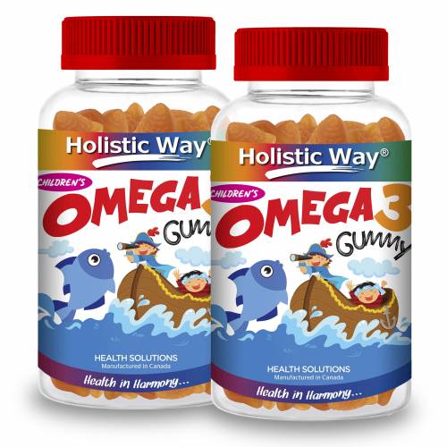 [Bundle 2] Holistic Way Children's Omega 3 Gummy (90 Gummies)