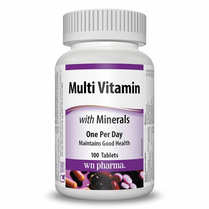 Webber Naturals Multi Vitamins with Minerals (100 Tablets)