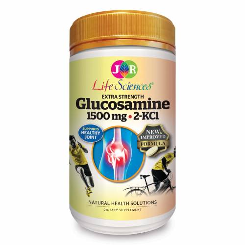 JR Life Sciences Extra Strength Glucosamine 2-KCl 1500mg  (300 Tablets)